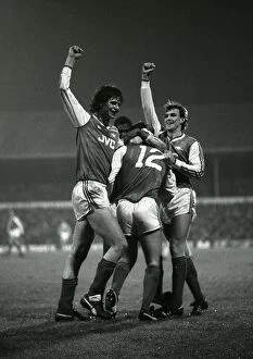 00066 Collection: Spurs v Arsenal Littlewoods Cup Semi-Final 04 / 03 / 1987 March 1987