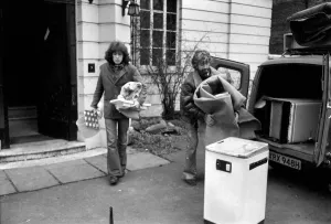 Squatters: The kitchen sink as well'. Even a kitchen sink