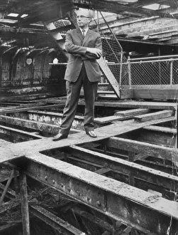Arms Folded Prints: SS Great Britain project director Commander Joe Blake, Circa 1972