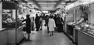 00879 Collection: St Johns Market, Liverpool, 28th May 1971