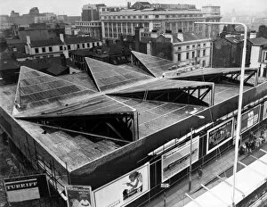 00879 Collection: St Johns Market, Liverpool, under construction, Circa 1964