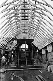 00982 Collection: St Josephs RC Church in Stokesley is rebuilt after a fire. 1975
