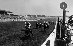 St Paddy with jockey Lester Piggott wins the Epsom Derby - June 1960