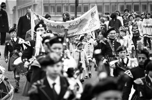 00456 Prints: St Patricks Day March, Birmingham, 16th March 1969