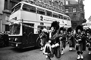00456 Prints: St Patricks Day March, Birmingham, 16th March 1969