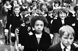 00456 Prints: St Patricks Day March, Birmingham, 16th March 1969