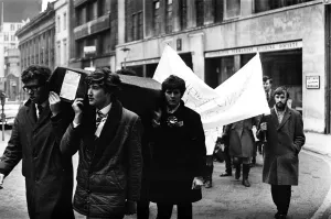 00456 Prints: St Patricks Day March, Birmingham, 16th March 1969
