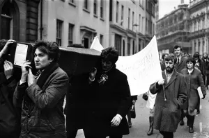 00456 Prints: St Patricks Day March, Birmingham, 16th March 1969