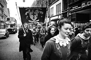 St Patricks Day March, Birmingham, 16th March 1969