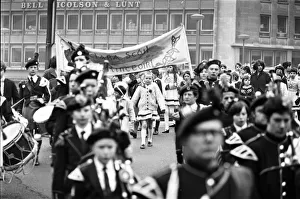 00456 Prints: St Patricks Day March, Birmingham, 16th March 1969