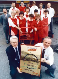 Staff from a cash and carry in Darlington carried off the honours in a charity trolley