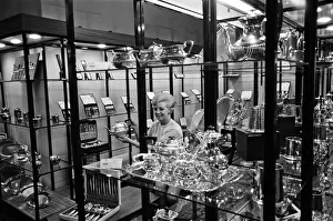 01397 Prints: Staff at work at Viners Cutlery, Sheffield. 3rd September 1967