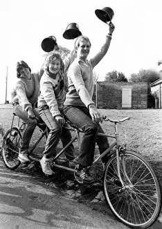 Stamfordham Young Farmers (left to right) Alison Johnson