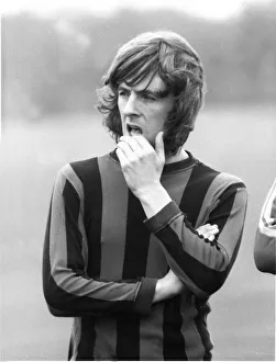 Stan Bowles, footballer at Queens Park Rangers FC February 1975