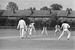 01024 Prints: Standard v Alvis, Works League Cricket Match at Standard Cricket Ground. Tanners Lane
