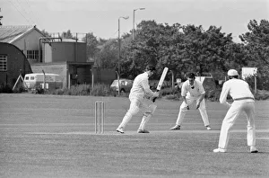 01024 Prints: Standard v Alvis, Works League Cricket Match at Standard Cricket Ground. Tanners Lane