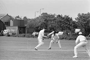 01024 Prints: Standard v Alvis, Works League Cricket Match at Standard Cricket Ground. Tanners Lane