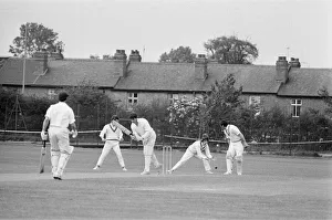 01024 Prints: Standard v Alvis, Works League Cricket Match at Standard Cricket Ground. Tanners Lane