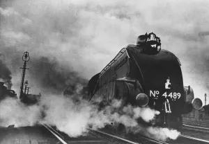Core71 Prints: Standing proud is the Canadian Pacific Railway issue steam-operated bell