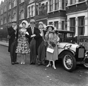 Cast Prints: In Stanlake Road, Shepherds Bush The Larkins