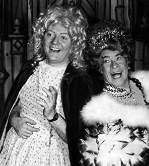 Images Dated 9th December 1983: Stanley Baxter (right) stars as a pantomime dame at the Kings Theatre, Glasgow, Scotland