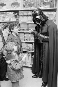Star Wars villain Darth Vader, leader of the Galactic Empire