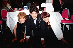 Stars of British soaps Eastenders and Coronation Street celebrate the gala charity