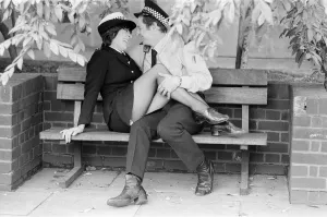 The stars of The Fuzz. a new seven week situation comedy series written by