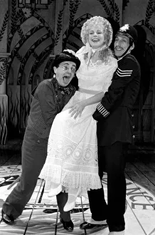 The stars of The Pirates of Penzance appeared in costume at the Theatre Royal