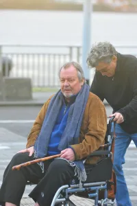 Starsky and Hutch star Paul Michael Glaser had to push his co-star David Soul around in