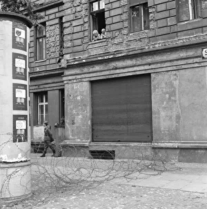 Start of the construction of the Berlin Wall. At midnight on 13th August