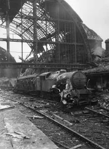 What started as just a routine August day at Middlesbrough station in 1942 ended in