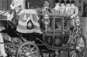 State Opening of Parliament November 1984 Queen Elizabeth II