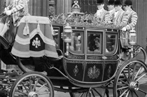 01104 Prints: State Opening of Parliament November 1984 Queen Elizabeth II