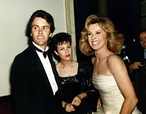 Ties Prints: Stefanie Powers, American actress at a champagne reception held after the Charity Gala