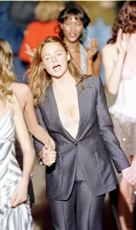 Stella McCartney after first Chloe fashion show at Paris Opera House for Paris Fashion