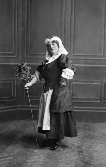 Housework Prints: Stella St Audrie as nicole in the 1913 London Stage production of The Perfect Gentleman