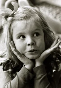 00001 Prints: Stephanie Campbell four years old contestant for Mini Miss United Kingdom