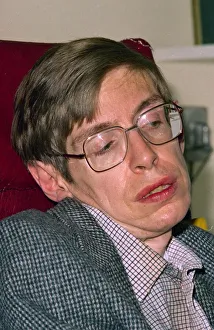 University Prints: Stephen Hawking, CH, CBE, FRS, FRSA (born 8 January 1942