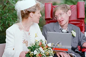 Wheelchair Prints: Stephen Hawking, CH, CBE, FRS, FRSA (born 8 January 1942) theoretical physicist