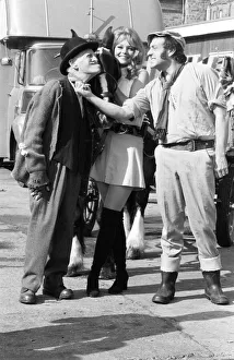 Steptoe and Son photocall to announce that a new feature film of the successful comedy