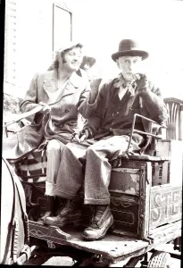 1974 Prints: Steptoe and Son in Shepherds Bush Horse and Cart Wilfred Bramble