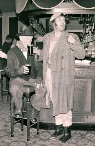 1974 Prints: Steptoe and Son at Shepherds Bush Local Pub public house Drink drinking
