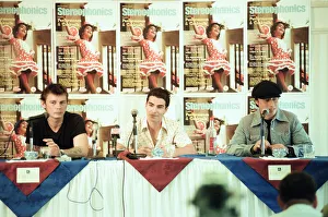 01202 Prints: Stereophonics, news press conference ahead of concert at Morfa Stadium in Swansea