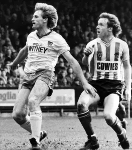 00574 Prints: Steve Berry (born 4 April 1963) is an English former professional footballer