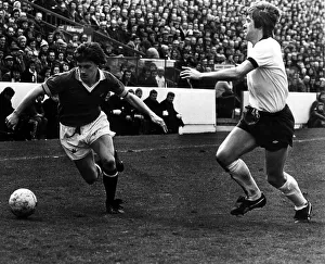 Steve Coppell Football Player April 1976 Manchester United V Derby County FA Cup