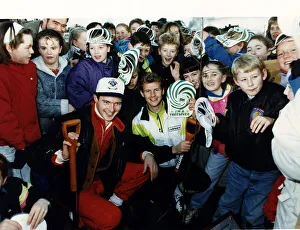 Steve Cram planting trees British tree dash A©mirrorpix