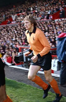 Steve Kindon playing for Wolves FC Leicester v Wolves September 1972