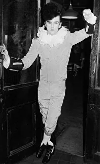 Steve Strange pop singer New Romantic fashion 1980