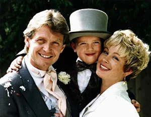 Steven Pinder British Actor stars as Max in the Channel 4 TV series Brookside in a scene
